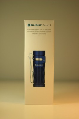 Olight Baton 4 Regal Blue 1300 Lumen Taschenlampe mit Akku