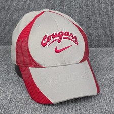Gorra gorra Washington State Cougars Nike para hombre ajustada mediana gris roja NCAA College