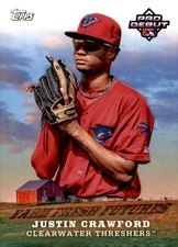 2023 Topps Pro Debut  Farm Fresh Futures Justin Crawford #FF-10