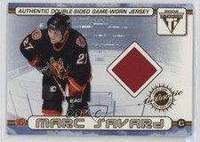 2001-02 Pacific Private Stock Titanium Marc Savard Roman Turek #5 4f5