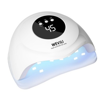 72W UV Nail Lamp, Faster UV Light for Gel Polish with 3 Timers, Professional ...
