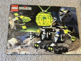 Lego Robo Force: 2154 Robo Master Box And Instructions. Only 3 Pieces.