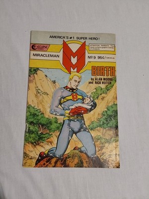 Miracleman #9 (1986, Eclipse) Key, 1st App. of Winter, Alan Moore COMB SHIPPING