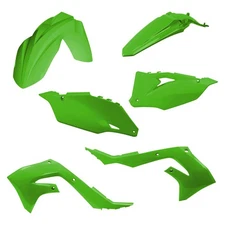 Acerbis Replica Plastic Kit Green For Kawasaki KX250 X 2021-2024