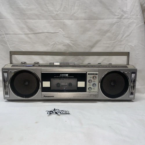 Vintage Panasonic RX-F4 Ambience Boombox AM/FM Radio Cassette Player, Untested
