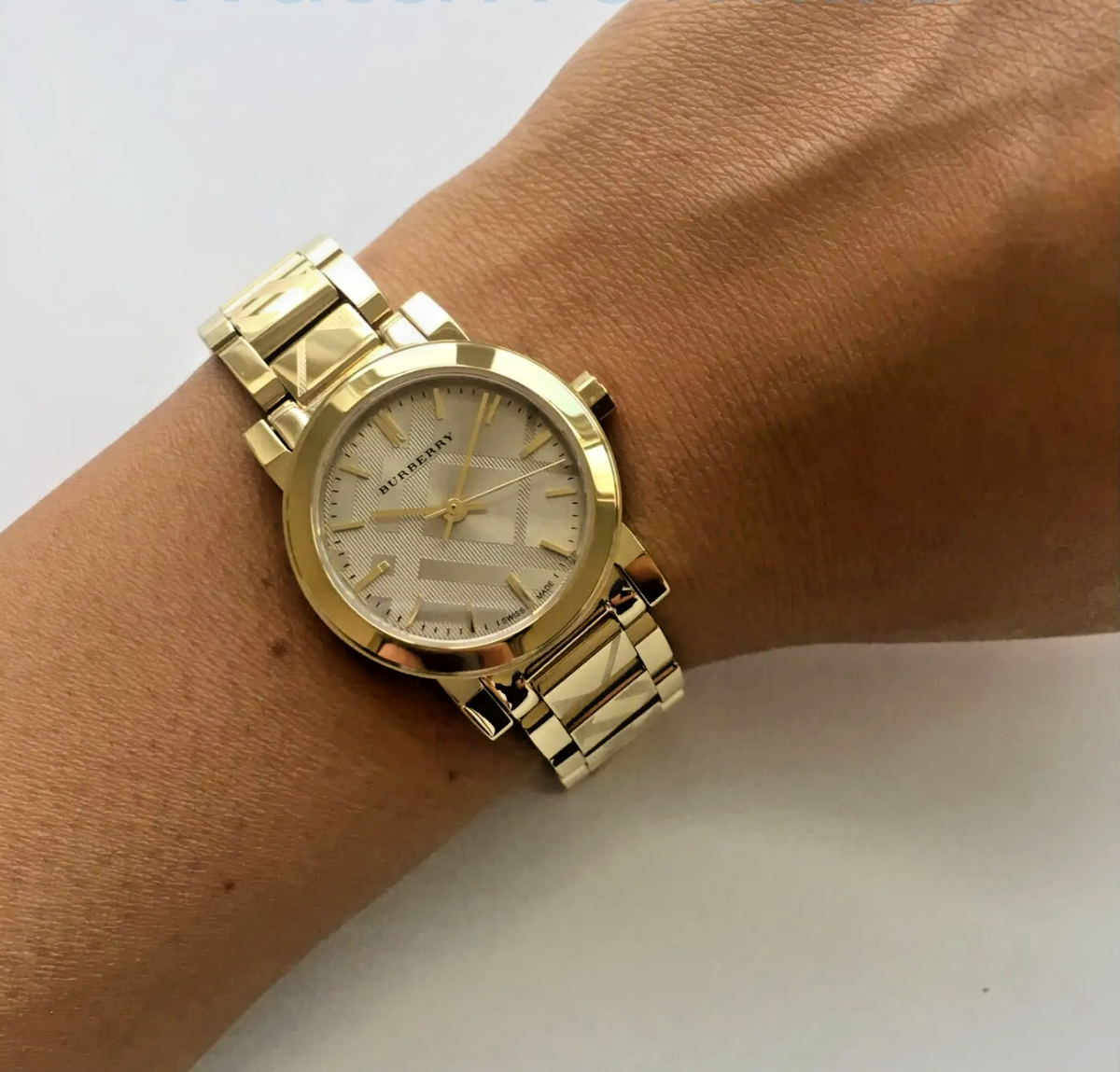 Burberry The City Champagne Women's Watch - BU9234 for sale online