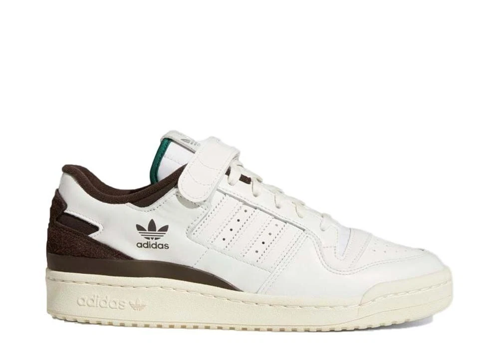 ADIDAS ORIGINALS FORUM 84 LOW CREAM WHITEト COLLEGE GREEN SILVER METALLIZZATO mai