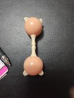 Vintage 1950 Double Cat Face Baby Rattle — photo 5