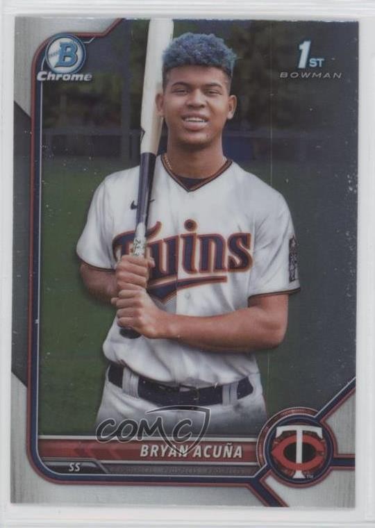 2022 Bowman Chrome Prospects Bryan Acuna Bryan Acuña #BCP-151 01rl