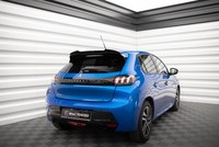 Maxton Design Heckspoiler Lippe V.1 Passend FüR Peugeot 208 Mk2 Schwarz Hochglan