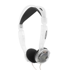 Koss KTXPro1 Clear On-Ear Headphones, Retro, Portable and Lightweight,