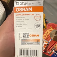 Osram 66340HBI Xenarc 35W D3S PK32D-5 4600K HID Xenon Light Bulb (2 Pack)