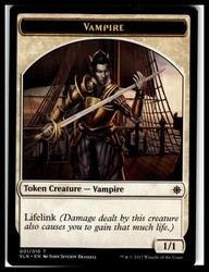 Vampire Token #1 (001/010) Ixalan MTG Token Card