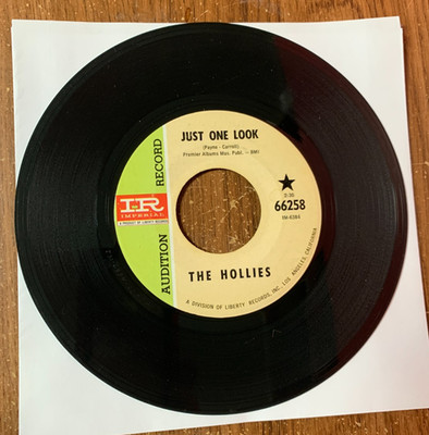 Vintage The Hollies 45 RPM 7'' Records Each Sold Separately