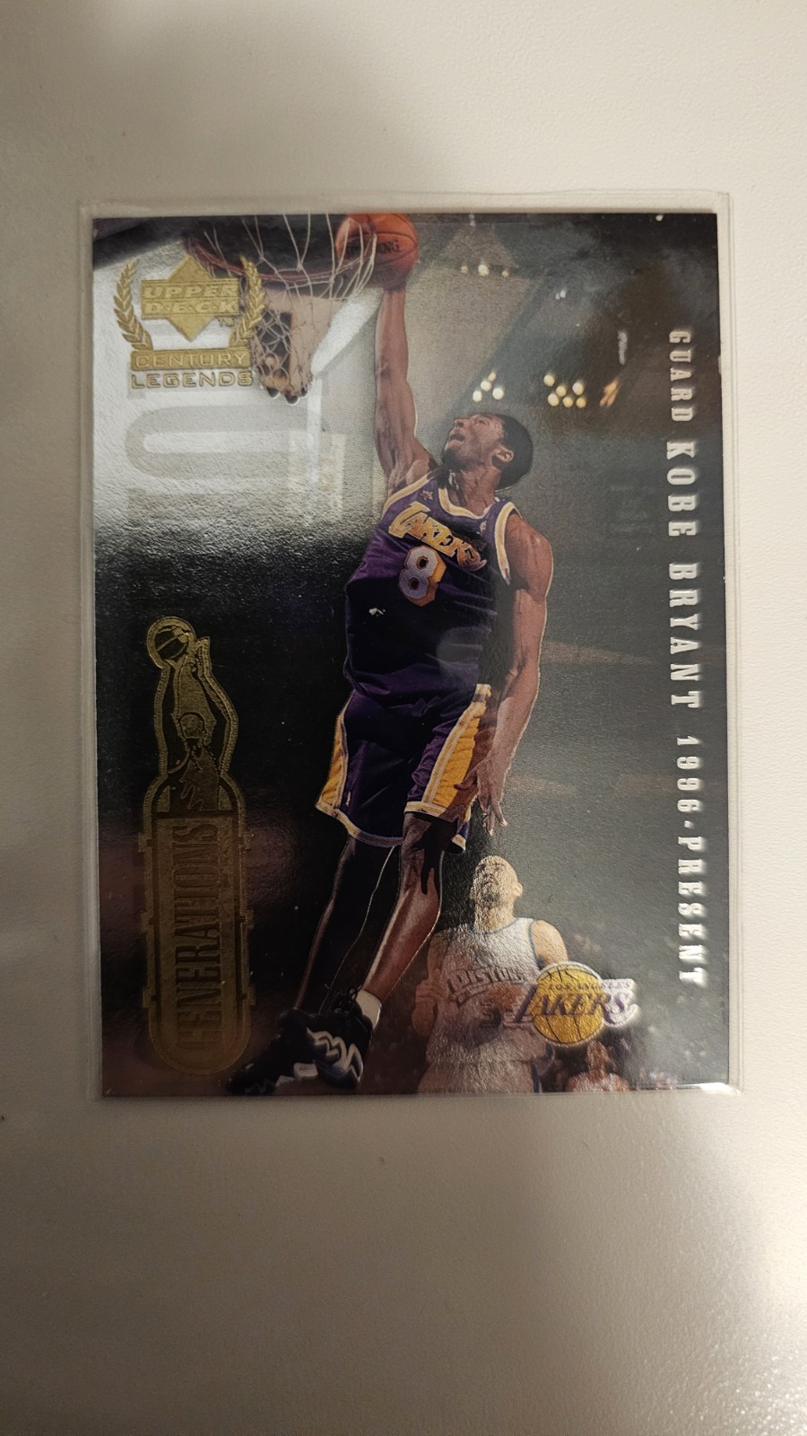 2000 Upper Deck Legends - Generations Kobe Bryant Michael Jordan #G2