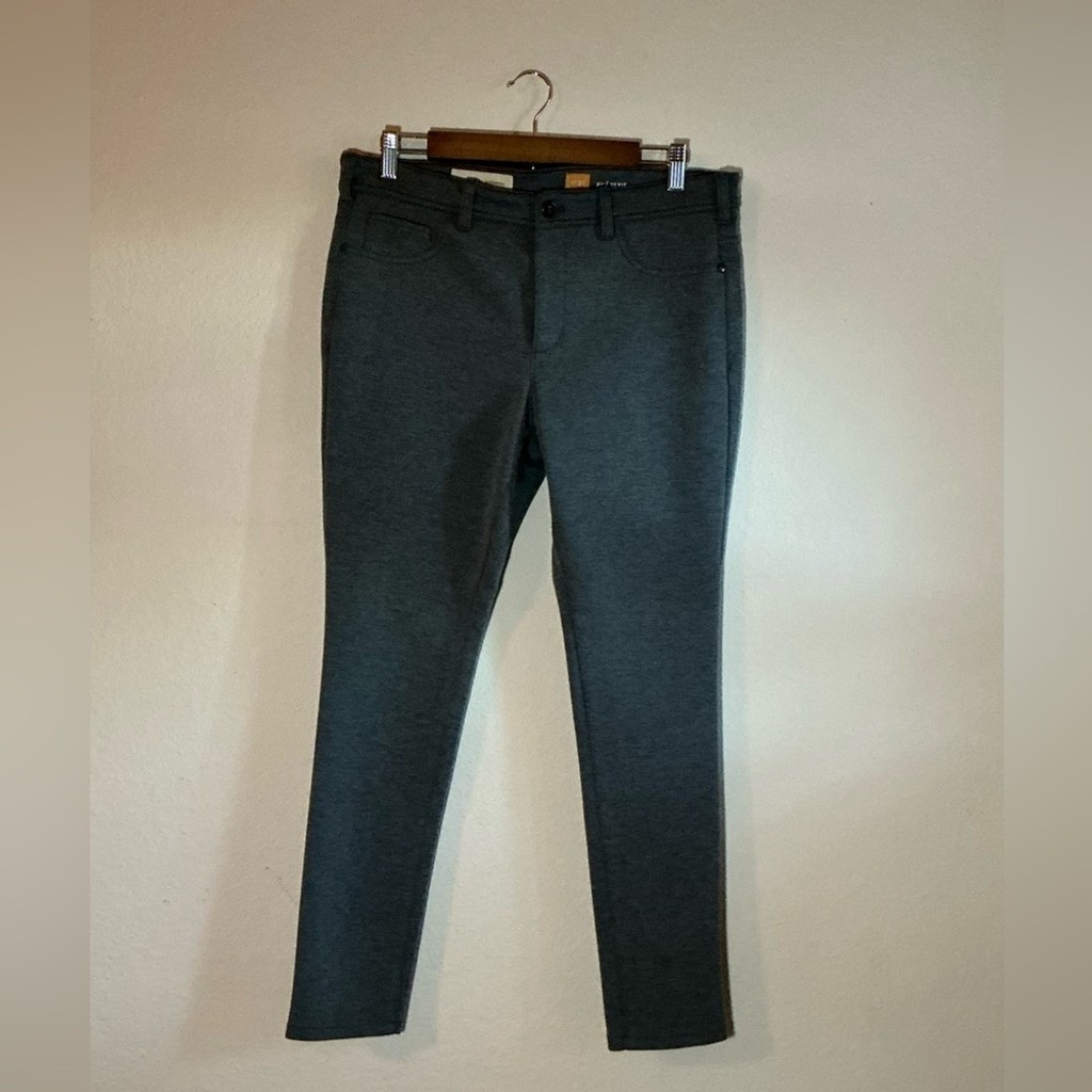 Pilcro Serif Pointe Knit Skinny Pants Size 32
