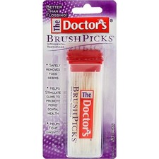 The Doctor's BrushPicks Interdental Toothpicks, 120 BrushPicks