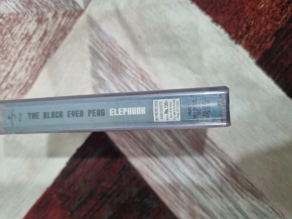 The Black Eyed Peas Elephunk INDIA IMPORT CASSETTE SEALED MINT - Image 3 of 4