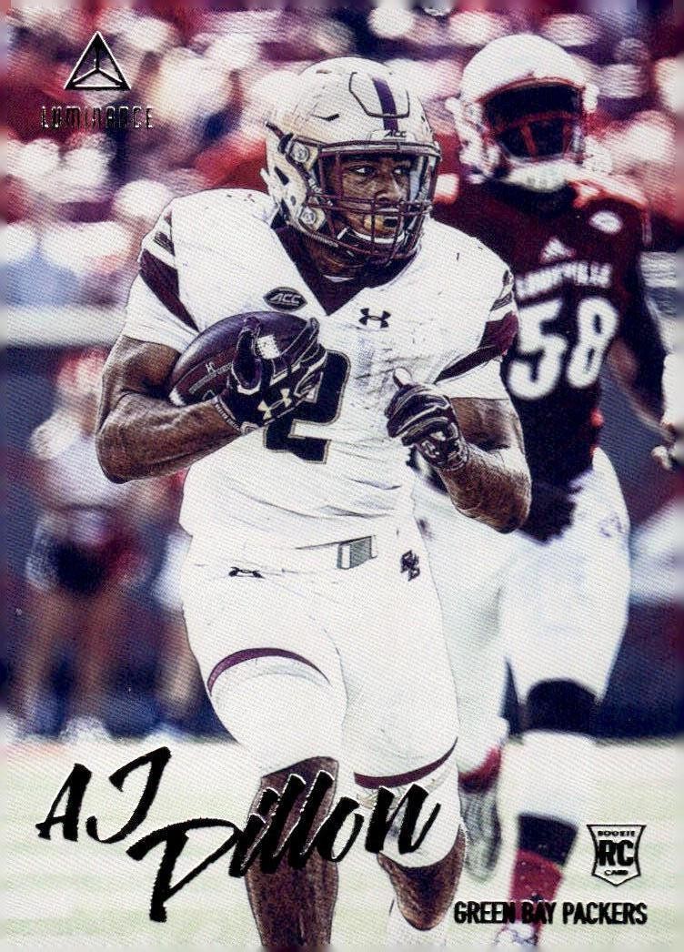 2020 Panini Luminance #156 AJ Dillon