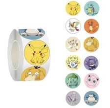 Stickers for Kids Party Arts and Crafts Pikachu Pokémon Party Bag Xmas Reward