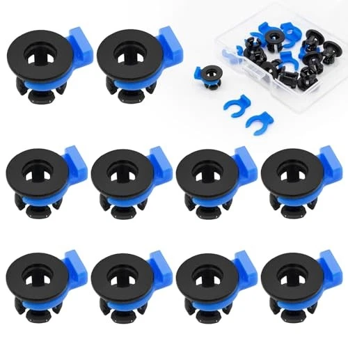 20PCS Bowden Tube Coupler Collet Clamp Clip Bowden Collet and Clip Set Plastic
