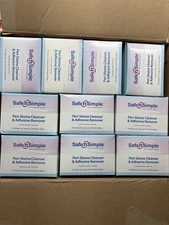 10-50 Count Safe n Simple Peri-Stoma Cleanser and Adhesive Remover 500 Total