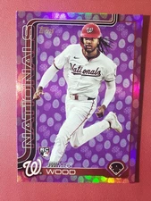 2025 Topps James Wood RC Easter Holiday Eggs Foil SSP VERY RARE, 45 Printed