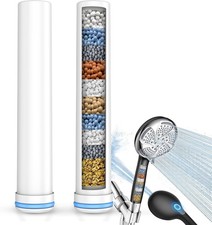 Shower Filter for Handheld Shower Head, 2 Pack Replacement Filters for Hard