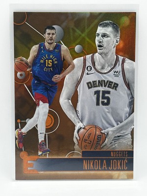 2022-23 Panini Chronicles  Nikola Jokić #227 Essentials Orange /75 Nuggets