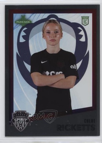 2023 Parkside NWSL Vol 1 Foil Chloe Ricketts #33 Rookie RC