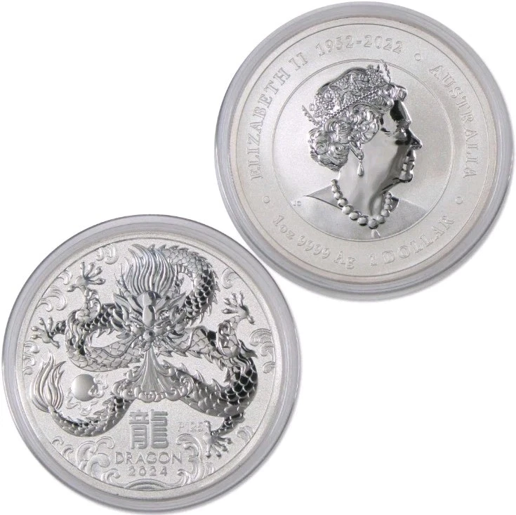 1盎司美国鹰银币未流通 — 第 3/4 张图片