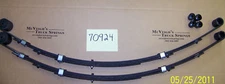 REAR LEAF SPRINGS FOR 1964-73 FORD MUSTANG W/ 2" LIFT