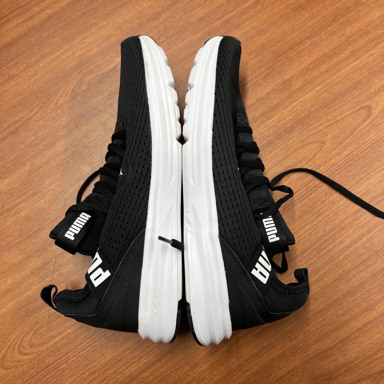 Puma Men's Enzo Sneaker Functional Laces Elastic Collar Softfoam Plus Insole 9 image 8