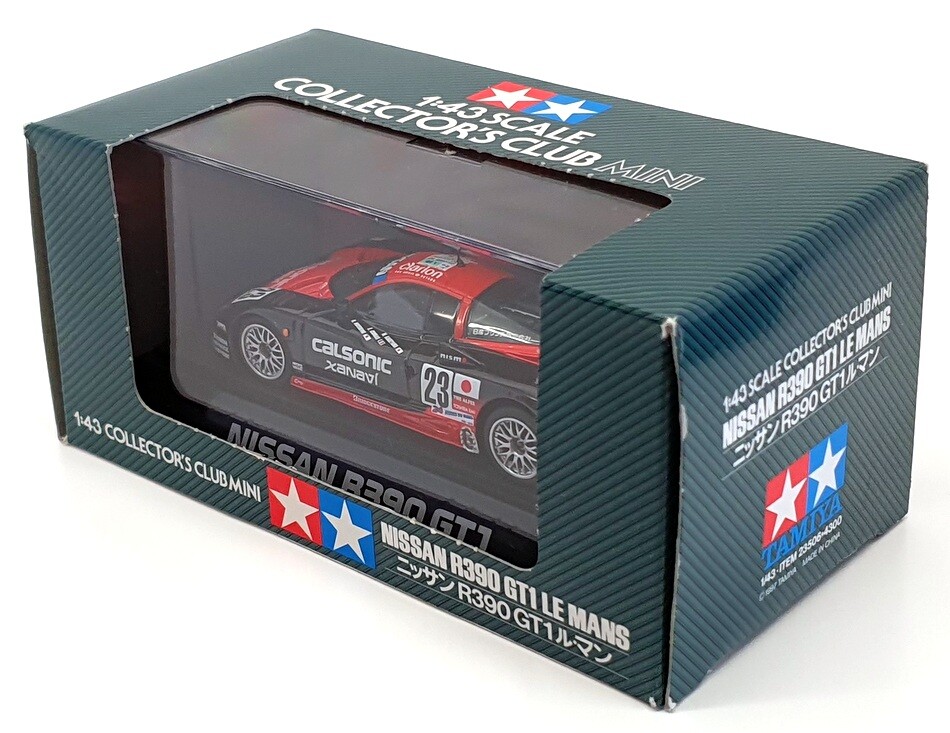Tamiya 1/43 Scale 23506 - Nissan R390 GT1 #23 Le Mans - Red