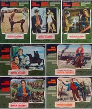 BUTCH CASSIDY AND THE SUNDANCE KID Italian fotobusta movie posters x7 REDFORD