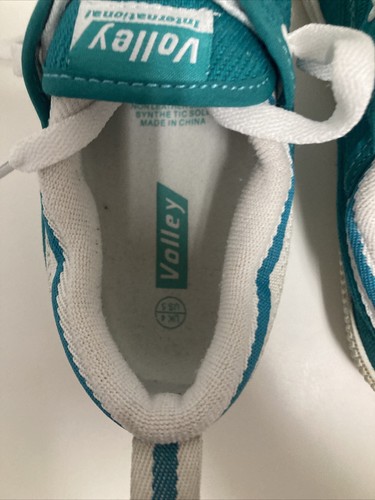 Volley International Unisex US5 UK4 Aqua Vollies VGC - Picture 16 of 24