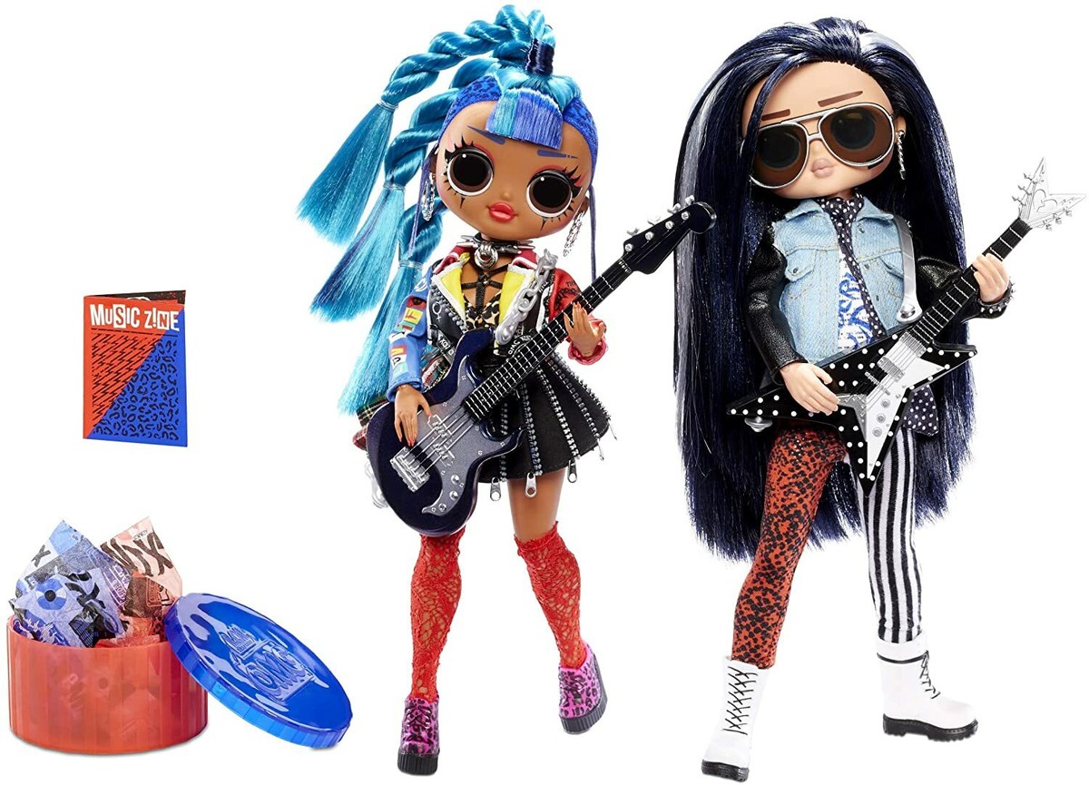 L.O.L. Surprise! O.M.G. Remix Rocker Boi and Punk Grrrl 2 Pack – 2