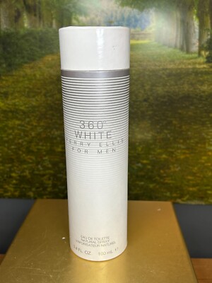 PERRY ELLIS 360 WHITE FOR MEN 100ML EDT SPRAY (NEW WITH BOX)