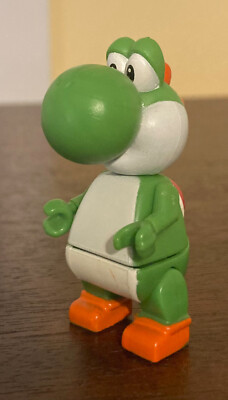 Nintendo Super Mario Bros - GREEN YOSHI - Knex 2011 Figure 2''
