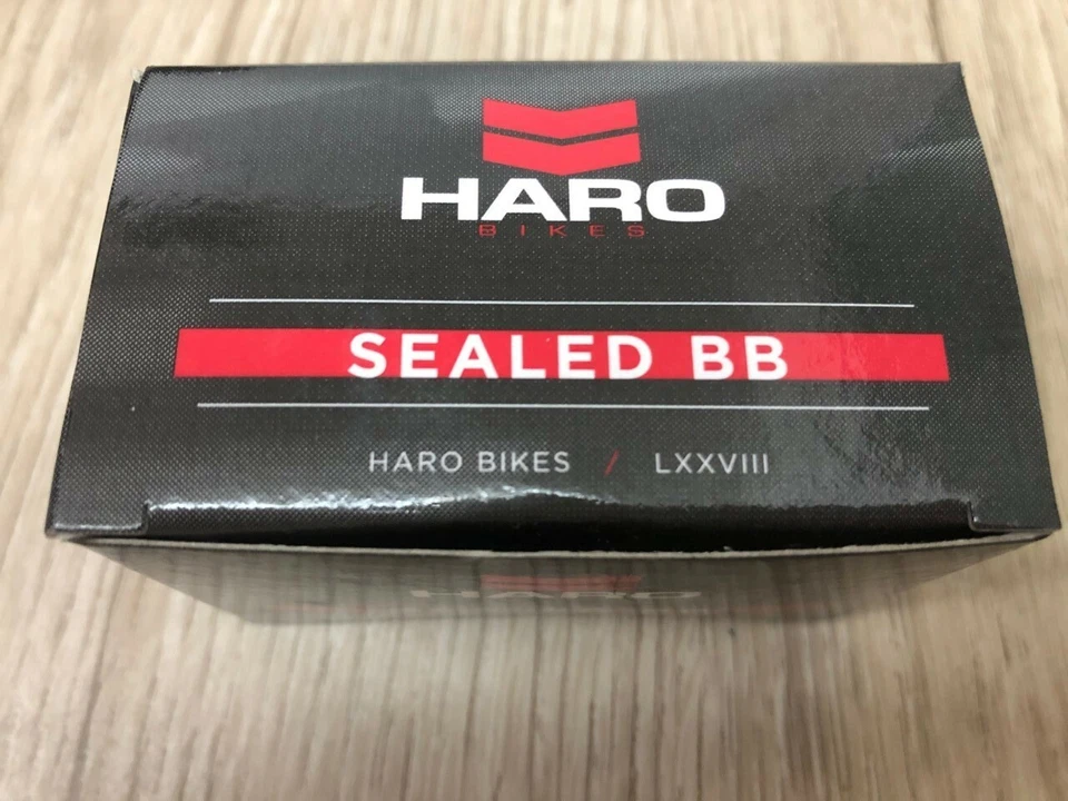New BMX Haro 19mm Sealed Bearings Bottom Brackets Black Color - Image 2 of 3