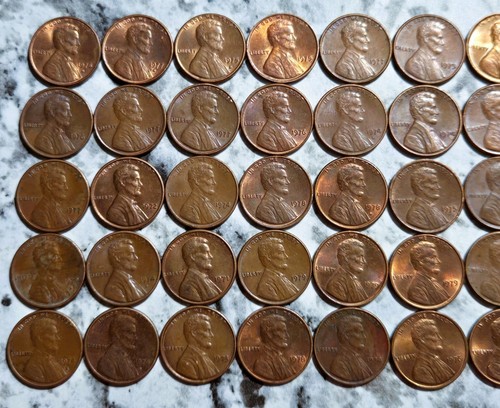 1 Roll 1970-1981 P D And/Or S U.S. Lincoln Memorial Pennies 1970'SR-3 - Picture 2 of 5