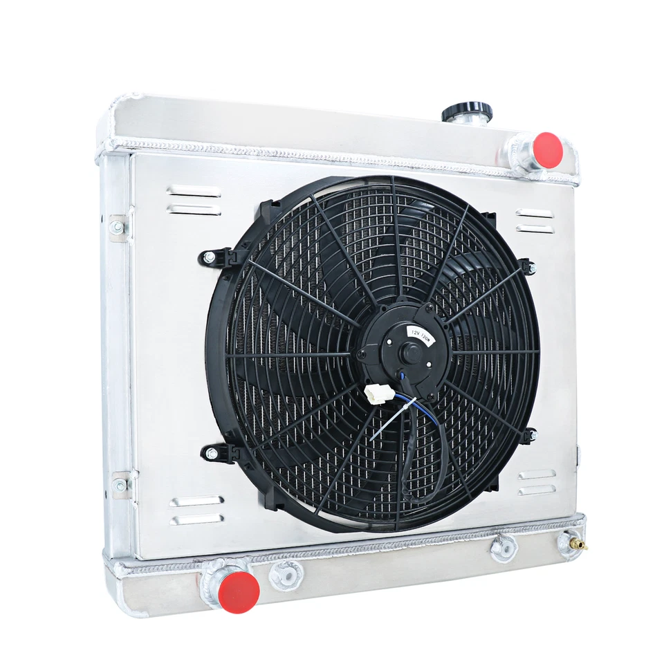 3 Row Radiator Shroud Fan FIT 1960-1964 Buick LeSabre Electra Skylark Special Foto 3 de 4