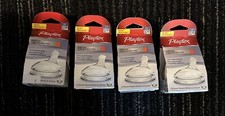 8 Playtex Angled SiliconeNipples FastFlow 3-6 M 4 Boxes Use w/ Nurser Ventaire