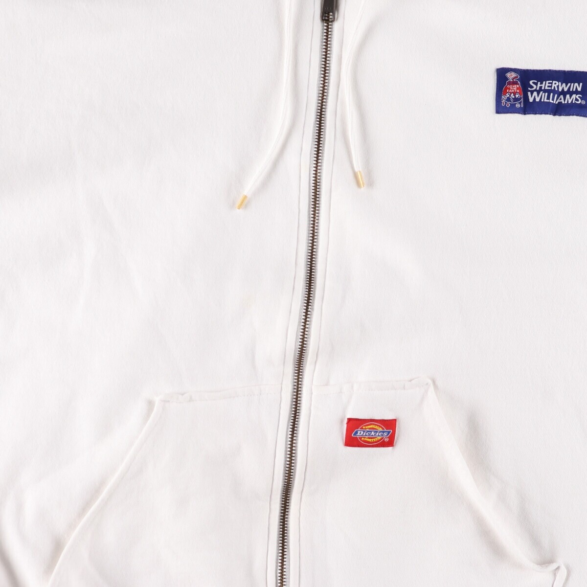 90s~ Dickies Sherwin Williams Sweat Full Zip Hoodie Men's 90s~ Dickies Sherwin Williams Sweat Full Zip Hoodie Men's