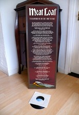 MEAT LOAF I'D DO ANYTHING FOR LOVE POSTER LYRIC SHEET.BAT OUT  HELL,DEAD RINGER