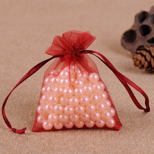 100Pcs Organza Bag Sheer Bags Jewellery Wedding Candy Packaging Gift 5 Sizes - Picture 16 of 29