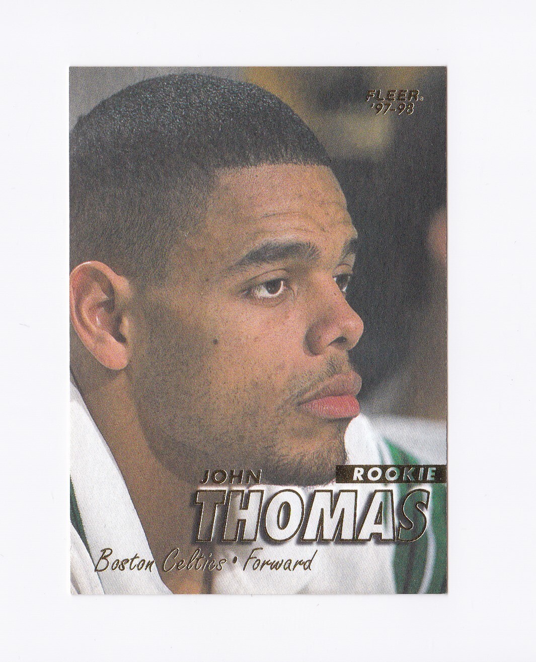 1997-98 Fleer #315 John Thomas RC Boston Celtics Minnesota Golden Gophers