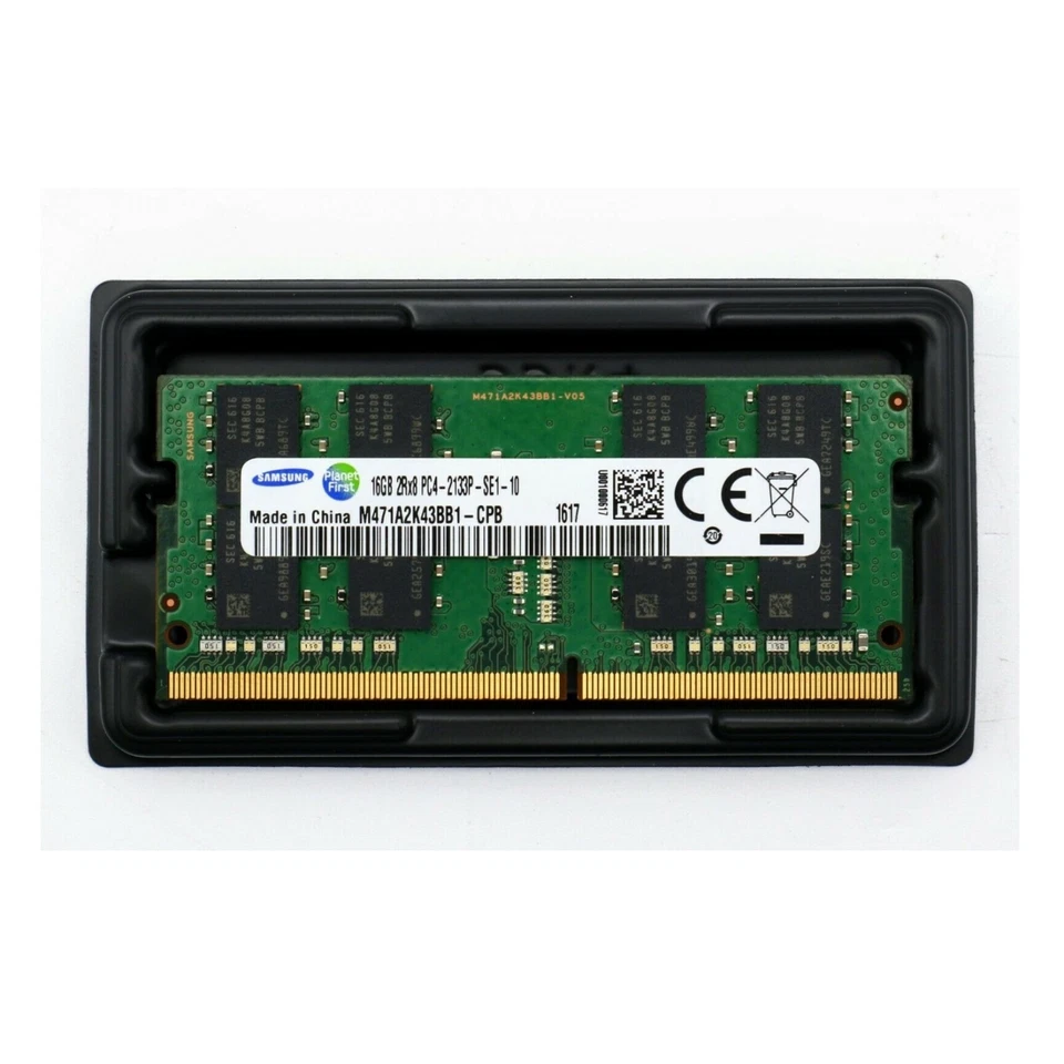 Samsung 32GB (2X 16GB) DDR4 2133MHz PC4-17000 SODIMM Memory Ram M471A2K43BB1-CPB - Image 4 of 4