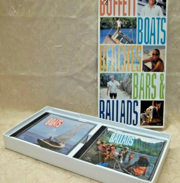 Boats Beaches Bars And Ballads Box By Jimmy Buffett Cd May 1992 4