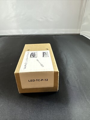 WAC Lighting LED Tape Light 12' LED-TC-P-12 Black